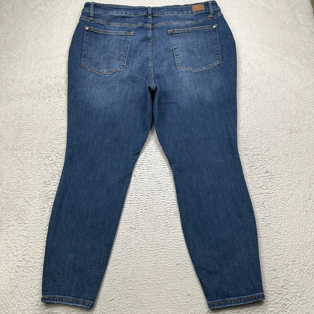 Judy Blue Jeans Size 22W (FITS 40x28) Denim Skinny Fit High Rise Stretch JB88365 - Picture 8 of 11